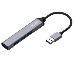 Hub USB 3.0 Aisens A106-0540/ 4 Puertos USB