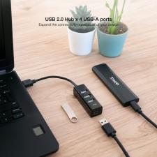 Hub USB 2.0 Nanocable 10.16.4404/ 4 Puertos USB