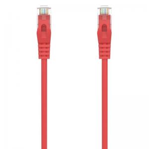 Cable de Red RJ45 AWG24 UTP Aisens A145-0562 Cat.6A/ LSZH/ 3m/ Rojo