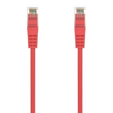 Cable de Red RJ45 AWG24 UTP Aisens A145-0562 Cat.6A/ LSZH/ 3m/ Rojo