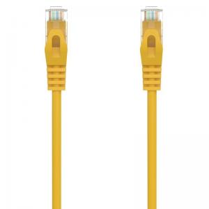 Cable de Red RJ45 AWG24 UTP Aisens A145-0564 Cat.6A/ LSZH/ 30cm/ Amarillo