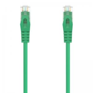 Cable de Red RJ45 AWG24 UTP Aisens A145-0578 Cat.6A/ LSZH/ 30cm/ Verde