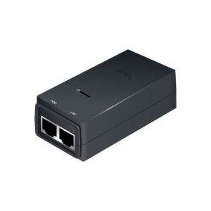 ALIMENTADOR POR ETHERNET UBIQUITI POE-24-12W-G - ENTRADA 90-260V 47-63 HZ - SALIDA 24V 0.5A - PUERTO LAN GIGABIT - Imagen 1