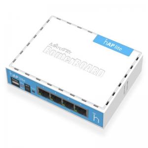 PUNTO DE ACCESO WIFI MIKROTIK HAP LITE CLASSIC RB941-2ND - 802.11 BGN - 4*LAN - ROUTER OS L4 - Imagen 1