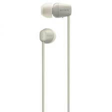 Auriculares Inalámbrico Intrauditivos Sony WI-C100/ con Micrófono/ Bluetooth/ Beige