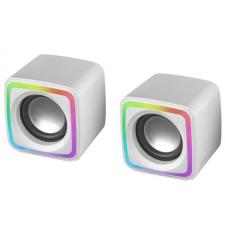 Altavoces Mars Gaming MSCUBE/ 8W/ 2.0/ Blancos