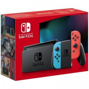 Nintendo Switch Azul Neón/Rojo Neón/ 2 Mandos Joy-Con
