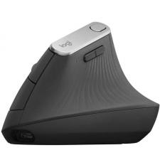 Ratón Ergonómico Inalámbrico por Bluetooth/ 2.4GHz Logitech Vertical MX/ Batería recargable/ Hasta 4000 DPI