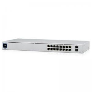 Switch Gestionable Ubiquiti USW-16-POE 16 Puertos/ RJ-45 Gigabit 10/100/1000 / SFP/ PoE