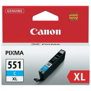 CARTUCHO DE TINTA CIAN CANON CLI-551C XL MG6350/MG5450 - Imagen 1