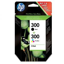 MULTIPACK 2 CARTUCHOS HP - 1 X Nº300 NEGRO + 1 X Nº300 COLOR