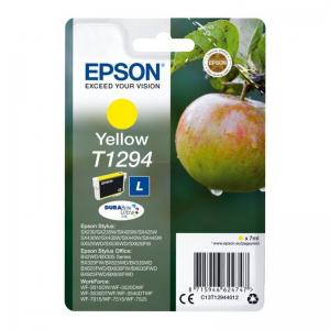 CARTUCHO TINTA EPSON AMARILLO  T1294 - MANZANA - Imagen 1