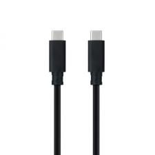 Cable USB 3.1 Nanocable 10.01.4100/ USB Tipo-C Macho - USB Tipo-C Macho/ 0.5m/ Negro