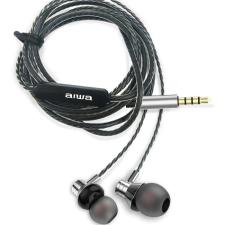 Auriculares Intrauditivos Aiwa ESTM-50SL/ con Micrófono/ Jack 3.5/ Plata