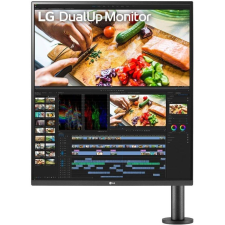 Monitor Profesional LG DualUp Ergo 28MQ780-B 27.6'/ SDQHD/ Multimedia/ Negro