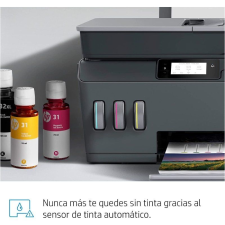 Multifunción Recargable HP Smart Tank Plus 655/ WiFi/ Fax/ Negra