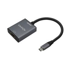 Conversor HDMI 4K 30Hz Aisens A109-0685/ HDMI Hembra - USB Tipo-C Macho /15cm/ Gris