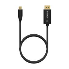 Cable Conversor DisplayPort 8K 60HZ Aisens A109-0686/ USB Tipo-C Macho - Displayport Macho/ 0.8m/ Negro