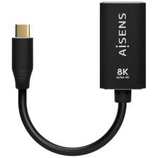 Conversor Aisens A109-0690/ USB Tipo-C Macho - DisplayPort Hembra/ 15cm/ Negro