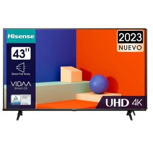 Televisor Hisense DLED 43A6K 43'/ Ultra HD 4K/ Smart TV/ WiFi