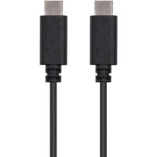 Cable USB 2.0 Tipo-C Nanocable 10.01.2301/ USB Tipo-C Macho - USB Tipo-C Macho/ 1m/ Negro