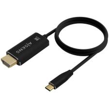 Cable Conversor Aisens A109-0712/ USB Tipo-C Macho/ HDMI 8K Macho/ 2m/ Negro