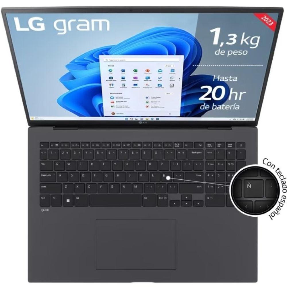 Portátil LG Gram 17Z90R-G.AD79B Intel Core i7-1360P/ 32GB/ 1TB SSD/ 17'/ Win11