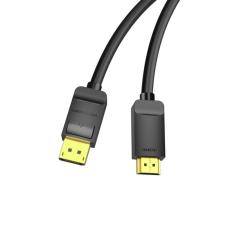 Cable Conversor Vention HADBH/ Displayport Macho - HDMI Macho/ 2m/ Negro