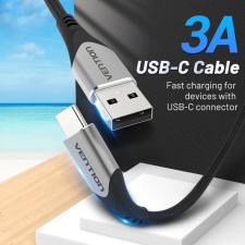 Cable USB Tipo-C Vention CODHD/ USB Tipo-C Macho - USB Macho/ 50cm/ Gris