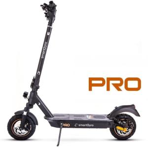 Patinete Eléctrico SmartGyro K2 Pro Black Certificado/ Motor 1000W/ Ruedas 10'/ 25km/h /Autonomía 60km/ Negro