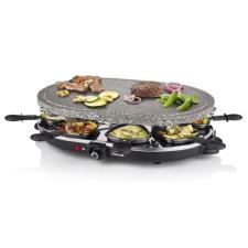 Parrilla Princess Stone 8 Oval & Raclette 162720/ 1200W/ Tamaño 43*30cm