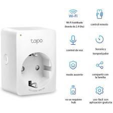 ENCHUFE WIFI INTELIGENTE TP-LINK TAPO P100 - CONTROL REMOTO - BT4.2 - CARGA MÁXIMA 10A - CONTROL DE VOZ - TEMPORIZADOR - BOTÓN P