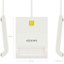 Lector de DNI y Tarjetas Aisens ASCR-SN07-W/ Blanco