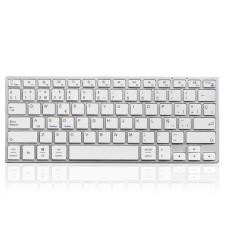 Teclado Compacto Inalámbrico por Bluetooth Subblim Advance Compact/ Plata