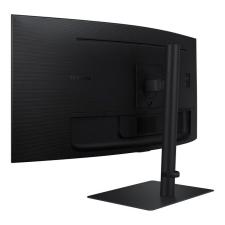 Monitor Profesional Ultraparonámico Curvo Samsung ViewFinity S6 S34C652UAU 34'/ UWQHD/ Multimedia/ Negro