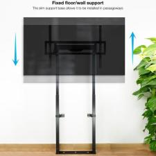 Soporte de Pared Fijo/ Suelo TooQ HIPERIÓN FS2280M-B para TV de 55-100'/ hasta 120kg