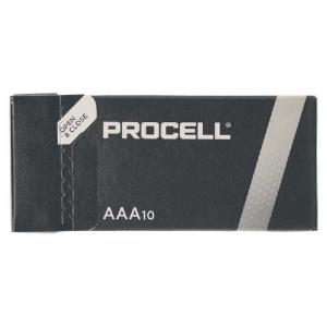 PACK 10 PILAS AAA (L03) DURACELL PROCELL ID2400IPX10 - ALCALINA (ZN/MNO2) - 1.5V - 1,255MAH - Imagen 1