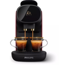 Cafetera de Cápsulas Philips L'Or Barista Sublime LM9012/55/ Compatible cápsulas Nespresso y L'OR/ Negra y Roja/ Incluye 50 Cáps