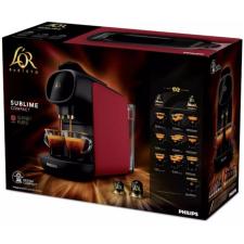 Cafetera de Cápsulas Philips L'Or Barista Sublime LM9012/55/ Compatible cápsulas Nespresso y L'OR/ Negra y Roja/ Incluye 50 Cáps