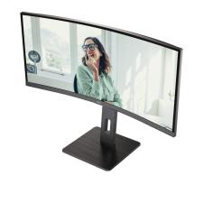 Monitor Profesional Curvo AOC CU34P3CV 34'/ WQHD/ Multimedia/ Negro