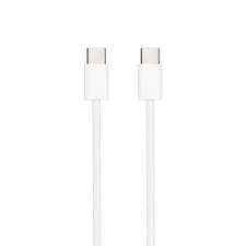 Cable USB 2.0 Tipo-C Nanocable 10.01.6001-CO/ USB Tipo-C Macho - USB Tipo-C Macho/ Hasta 60W/ 480Mbps/ 1m/ Blanco