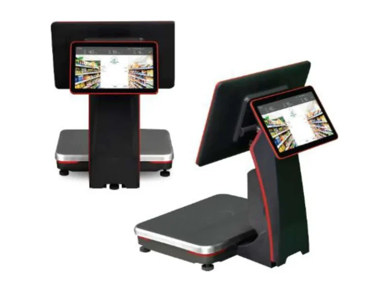 TPV-báscula HIOPOS TS20 con doble pantalla